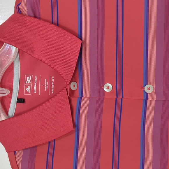 ❤️5/$25 Euc Adidas Polo Adidas Climate Control Collared Shirt - Picture 2 of 4